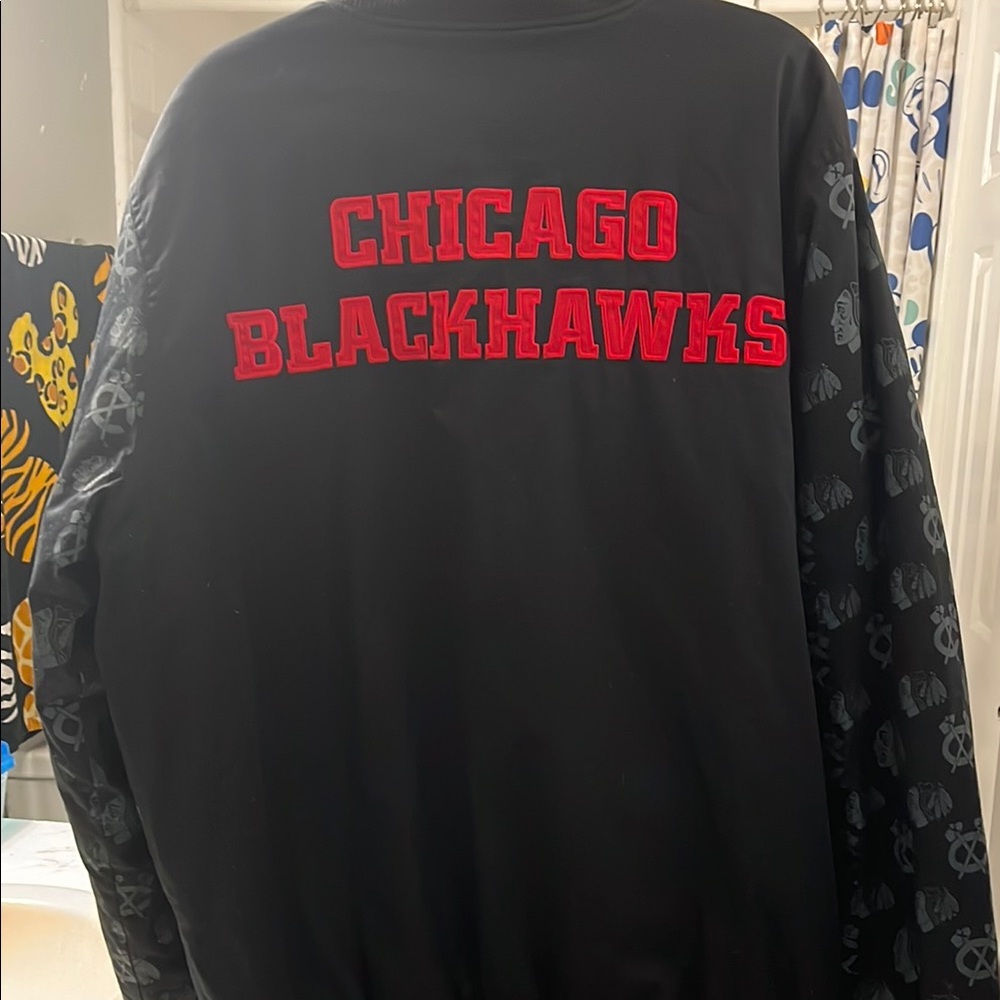 STARTER Black Quilted Jacket